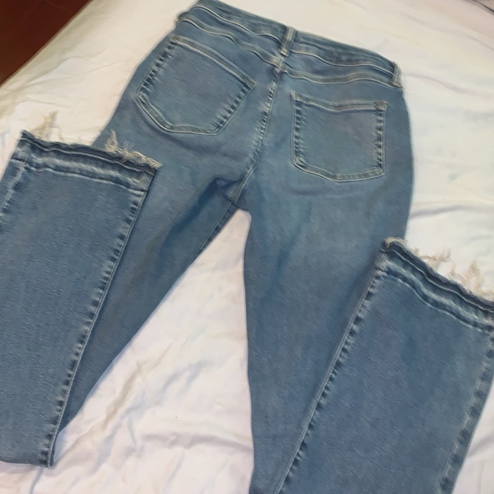 Forever 21 distressed stretch jeans size 28 - Picture 4 of 13
